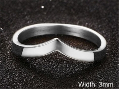 HY Wholesale Rings 316L Stainless Steel Rings-HY0067R386