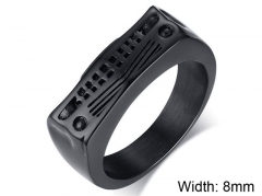 HY Wholesale Rings 316L Stainless Steel Rings-HY0067R524