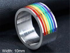 HY Wholesale Rings 316L Stainless Steel Rings-HY0067R241