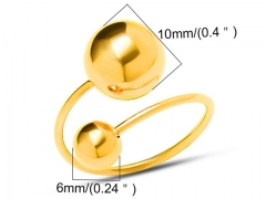 HY Wholesale Rings 316L Stainless Steel Rings-HY0067R446