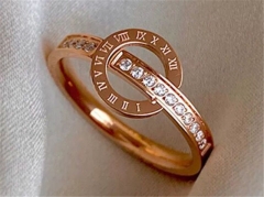 HY Wholesale Rings 316L Stainless Steel Popular Rings-HY0068R054