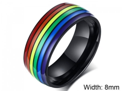 HY Wholesale Rings 316L Stainless Steel Rings-HY0067R012