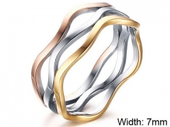 HY Wholesale Rings 316L Stainless Steel Rings-HY0067R268