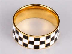 HY Wholesale Rings 316L Stainless Steel Rings-HY0069R041