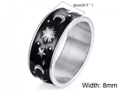 HY Wholesale Rings 316L Stainless Steel Rings-HY0067R320