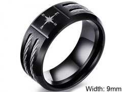 HY Wholesale Rings 316L Stainless Steel Rings-HY0067R259