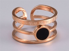 HY Wholesale Rings 316L Stainless Steel Rings-HY0069R102