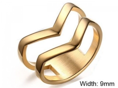 HY Wholesale Rings 316L Stainless Steel Rings-HY0067R475