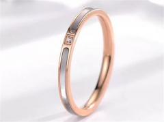HY Wholesale Rings 316L Stainless Steel Popular Rings-HY0068R082
