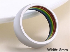 HY Wholesale Rings 316L Stainless Steel Rings-HY0067R135