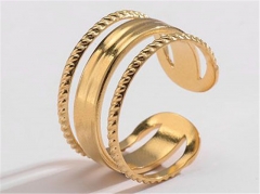 HY Wholesale Rings 316L Stainless Steel Popular Rings-HY0068R246