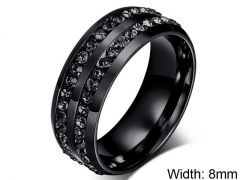 HY Wholesale Rings 316L Stainless Steel Rings-HY0067R112