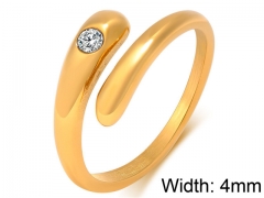 HY Wholesale Rings 316L Stainless Steel Rings-HY0067R560