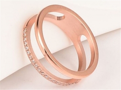 HY Wholesale Rings 316L Stainless Steel Rings-HY0069R113