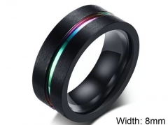 HY Wholesale Rings 316L Stainless Steel Rings-HY0067R128