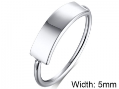 HY Wholesale Rings 316L Stainless Steel Rings-HY0067R565