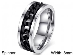 HY Wholesale Rings 316L Stainless Steel Rings-HY0067R059