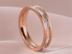 HY Wholesale Rings 316L Stainless Steel Popular Rings-HY0068R218