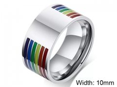 HY Wholesale Rings 316L Stainless Steel Rings-HY0067R142