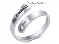 HY Wholesale Rings 316L Stainless Steel Rings-HY0067R508