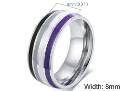HY Wholesale Rings 316L Stainless Steel Rings-HY0067R063