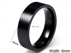 HY Wholesale Rings 316L Stainless Steel Rings-HY0067R036