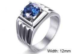 HY Wholesale Rings 316L Stainless Steel Rings-HY0067R519