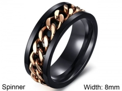 HY Wholesale Rings 316L Stainless Steel Rings-HY0067R055