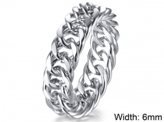 HY Wholesale Rings 316L Stainless Steel Rings-HY0067R110