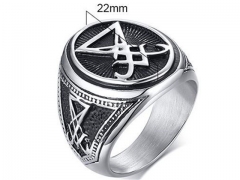 HY Wholesale Rings 316L Stainless Steel Rings-HY0067R371