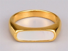 HY Wholesale Rings 316L Stainless Steel Rings-HY0069R042