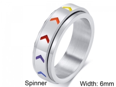 HY Wholesale Rings 316L Stainless Steel Rings-HY0067R290