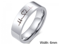 HY Wholesale Rings 316L Stainless Steel Rings-HY0067R522
