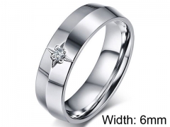 HY Wholesale Rings 316L Stainless Steel Rings-HY0067R577