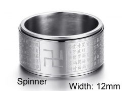HY Wholesale Rings 316L Stainless Steel Rings-HY0067R538