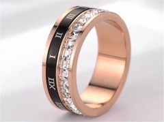 HY Wholesale Rings 316L Stainless Steel Popular Rings-HY0068R089