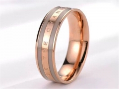 HY Wholesale Rings 316L Stainless Steel Popular Rings-HY0068R075