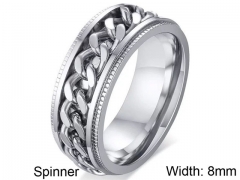 HY Wholesale Rings 316L Stainless Steel Rings-HY0067R095