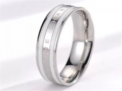 HY Wholesale Rings 316L Stainless Steel Popular Rings-HY0068R074