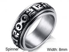 HY Wholesale Rings 316L Stainless Steel Rings-HY0067R492