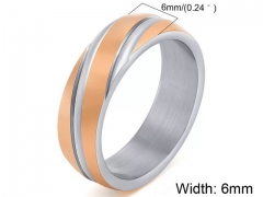 HY Wholesale Rings 316L Stainless Steel Rings-HY0067R124