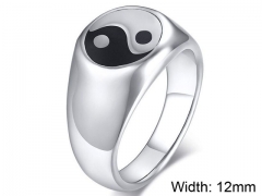 HY Wholesale Rings 316L Stainless Steel Rings-HY0067R344