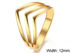 HY Wholesale Rings 316L Stainless Steel Rings-HY0067R419