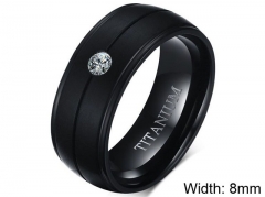HY Wholesale Rings 316L Stainless Steel Rings-HY0067R213
