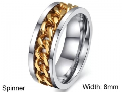 HY Wholesale Rings 316L Stainless Steel Rings-HY0067R058