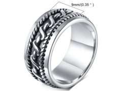 HY Wholesale Rings 316L Stainless Steel Rings-HY0067R276