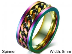 HY Wholesale Rings 316L Stainless Steel Rings-HY0067R060