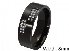 HY Wholesale Rings 316L Stainless Steel Rings-HY0067R568
