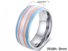 HY Wholesale Rings 316L Stainless Steel Rings-HY0067R061