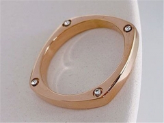 HY Wholesale Rings 316L Stainless Steel Popular Rings-HY0068R292